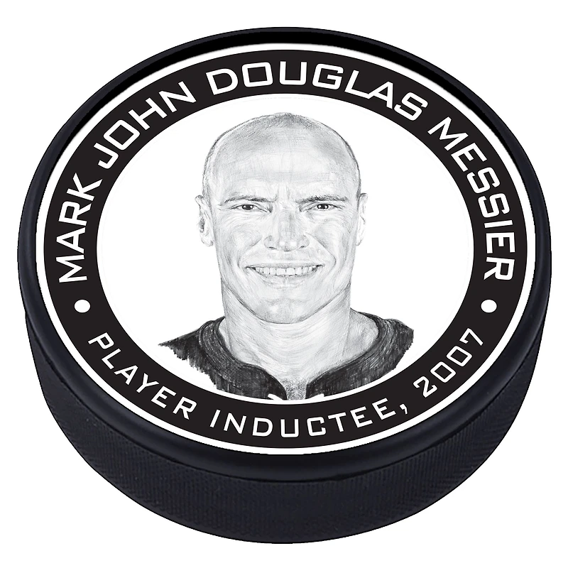 Mark Messier New York Rangers - Rondelle de hockey texturée Legends Line