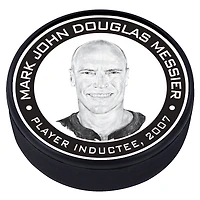 Mark Messier New York Rangers - Rondelle de hockey texturée Legends Line