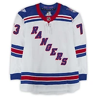 Matt Rempe New York Rangers Game-Used #73 White Set 3 Jersey from the 2025-26 NHL Season
