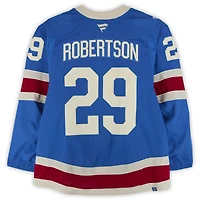 Matthew Robertson New York Rangers Game-Used #29 Blue Alternative Jersey vs. Buffalo Sabres on April 8, 2026
