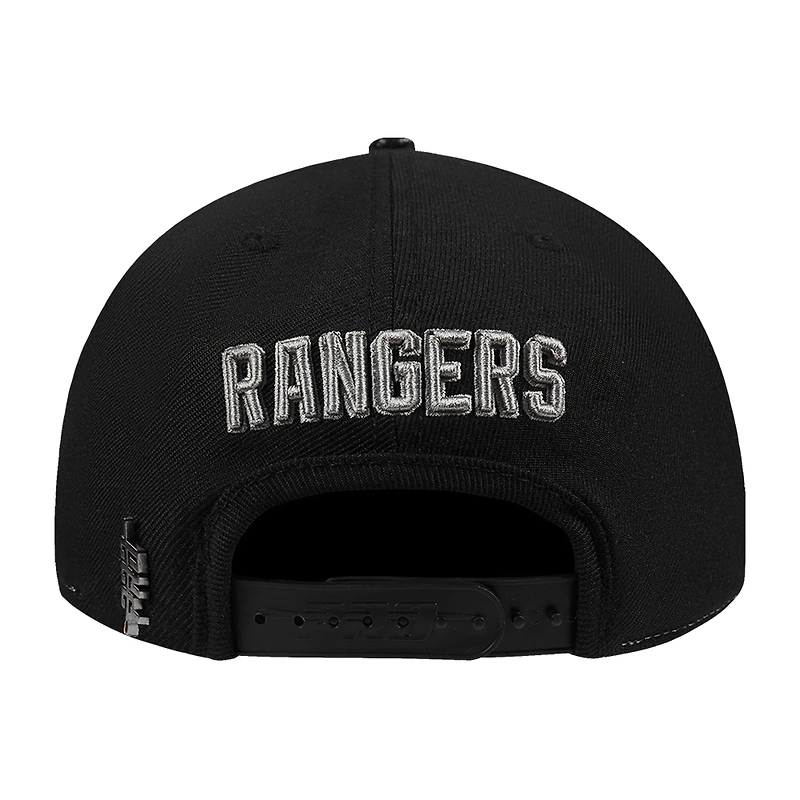 Casquette Snapback Pro Standard New York Rangers en molleton français pour homme