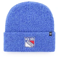 Bonnet en tricot à revers Brain Freeze des Rangers de New York '47 bleu pour homme
