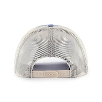 Casquette camionneur ajustable bleu '47 des Rangers de New York pour homme, avec patch teinté par pigments