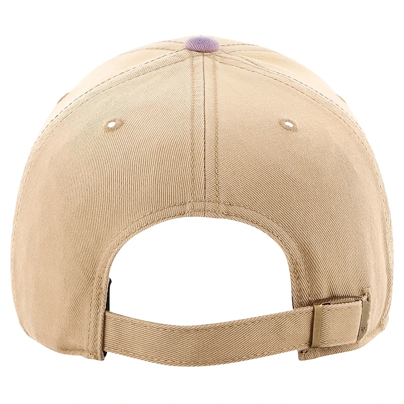 Men's '47 Khaki/Blue New York Rangers Dusted Sedgwick MVP Adjustable Hat