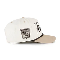 Men's '47  Natural/Tan New York Rangers Neutral Terrain Hitch Rope Adjustable Hat