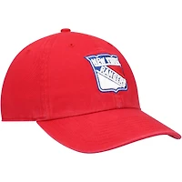 Casquette réglable '47 Red New York Rangers Clean Up pour homme