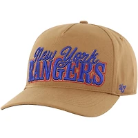 Men's '47 Tan New York Rangers Barnes Hitch Adjustable Hat