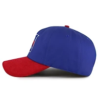 Men's American Needle  Blue/Red New York Rangers Burnett Adjustable Hat