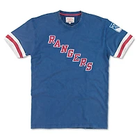 T-shirt bleu avec télécommande des Rangers de New York pour hommes American Needle