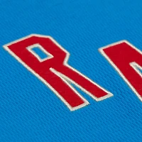 Men's  Blue/White New York Rangers Centennial Lightweight Thermal Hoodie