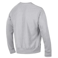 Sweat-shirt en molleton à tissage inversé Champion Gray New York Rangers pour homme