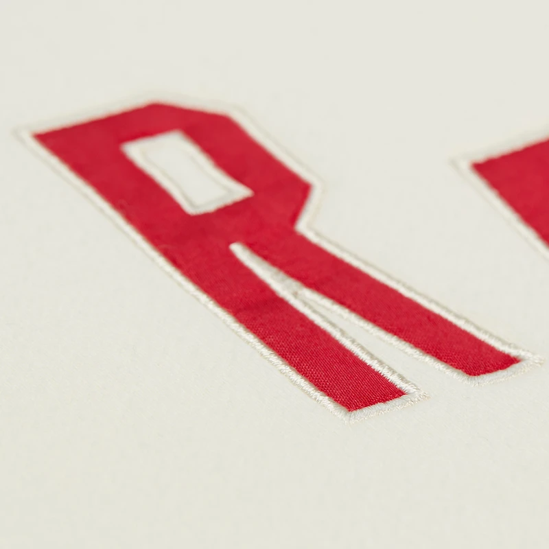 Men's  Cream/Blue New York Rangers Centennial Homecoming Fleece Sweatshirt