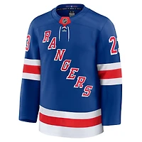 Men's Fanatics Adam Fox Blue New York Rangers Home Premium Jersey