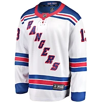 Men's Fanatics Alexis Lafreniere White New York Rangers  Breakaway Jersey