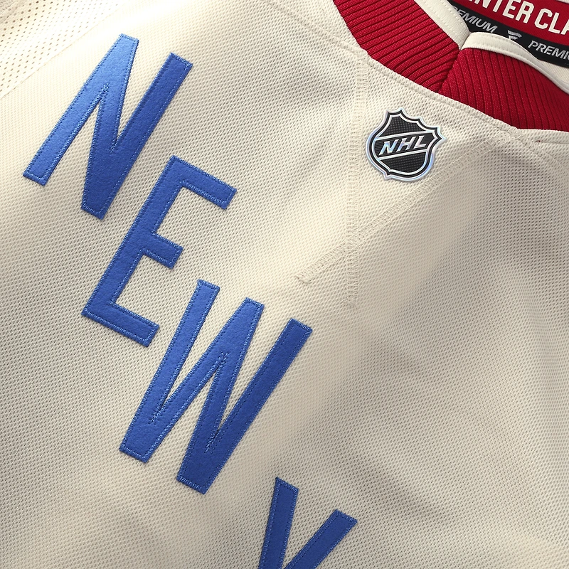 Men's Fanatics Artemi Panarin Beige New York Rangers 2026 NHL Winter Classic Premium Jersey