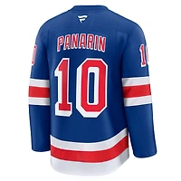 Men's Fanatics Artemi Panarin Blue New York Rangers Home Premium Jersey