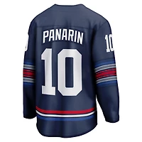 Maillot de joueur suppléant Premier Breakaway des Rangers New York Fanatics Artemi Panarin bleu marine pour hommes