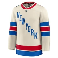Men's Fanatics  Beige New York Rangers 2026 NHL Winter Classic Premium Jersey