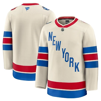 Men's Fanatics  Beige New York Rangers 2026 NHL Winter Classic Premium Jersey