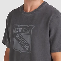 T-shirt noir fanatiques pour hommes des Rangers de New York fabriqué au Canada