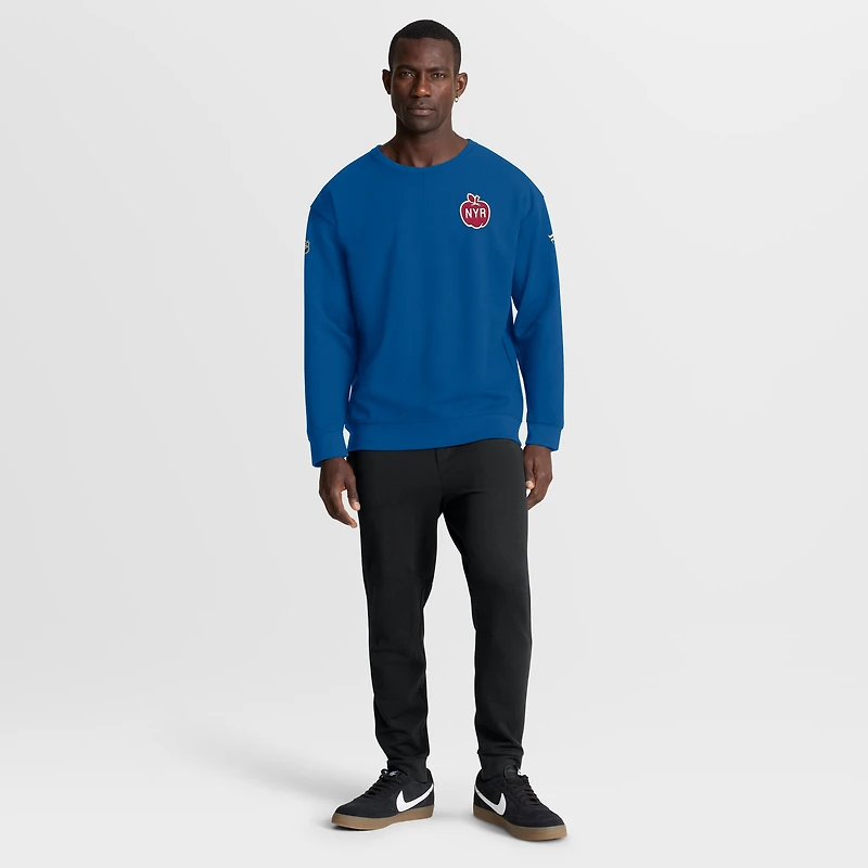 Men's Fanatics Blue New York Rangers 2026 NHL Winter Classic Authentic Pro Sweatshirt