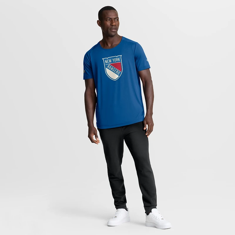 Men's Fanatics Blue New York Rangers 2026 NHL Winter Classic Authentic Pro Tech T-Shirt