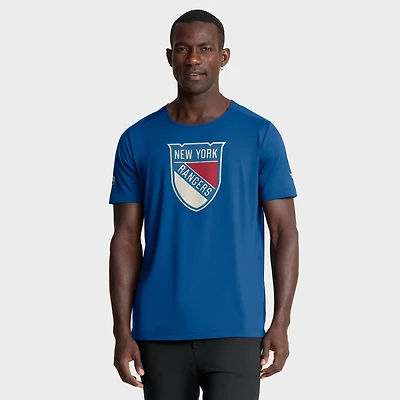 Men's Fanatics Blue New York Rangers 2026 NHL Winter Classic Authentic Pro Tech T-Shirt