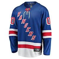 Fanatiques pour hommes de marque New York Rangers Breakaway bleu - maillot personnalisé
