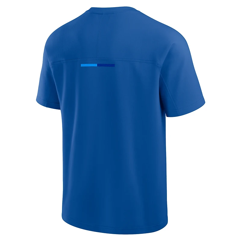 T-shirt bleu fanatiques pour hommes New York Rangers Elements Flex Tri-Blend