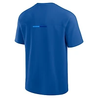 T-shirt bleu fanatiques pour hommes New York Rangers Elements Flex Tri-Blend