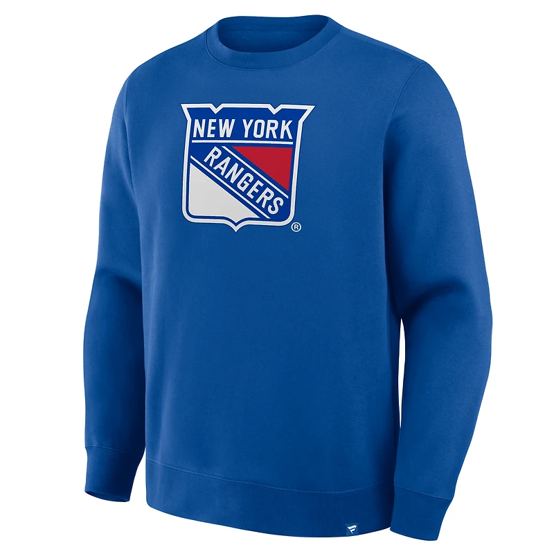 Sweat-shirt fanatique bleu New York Rangers Essential Legacy pour homme