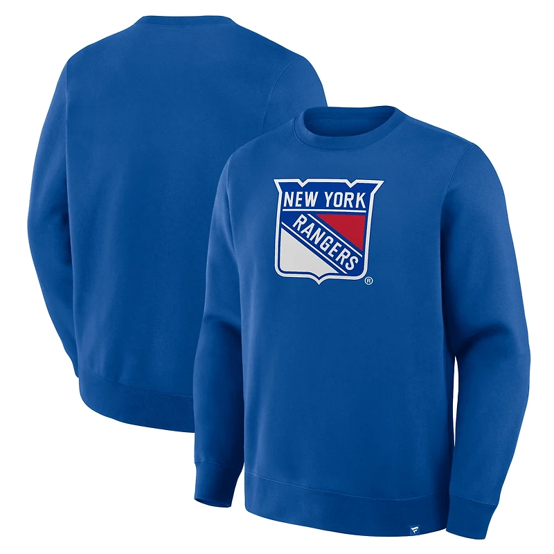 Sweat-shirt fanatique bleu New York Rangers Essential Legacy pour homme