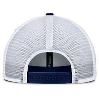 Men's Fanatics Blue New York Rangers Fundamental One-Time Trucker Adjustable Hat