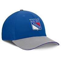 Men's Fanatics Blue New York Rangers Fundamentals Span Flex Hat