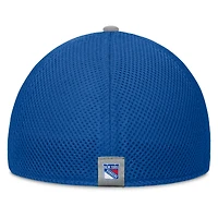 Men's Fanatics Blue New York Rangers Fundamentals Span Flex Hat