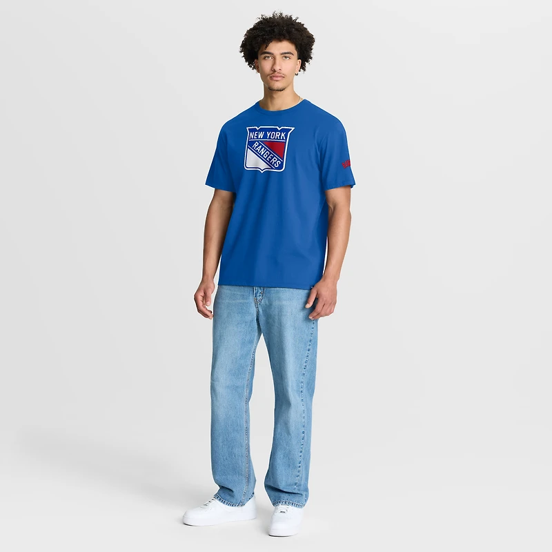 Men's Fanatics Blue New York Rangers Hat Trick Legacy T-Shirt
