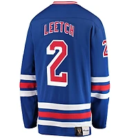 Men's Fanatics Brian Leetch Blue New York Rangers Premier Breakaway Retired