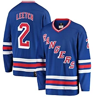Men's Fanatics Brian Leetch Blue New York Rangers Premier Breakaway Retired
