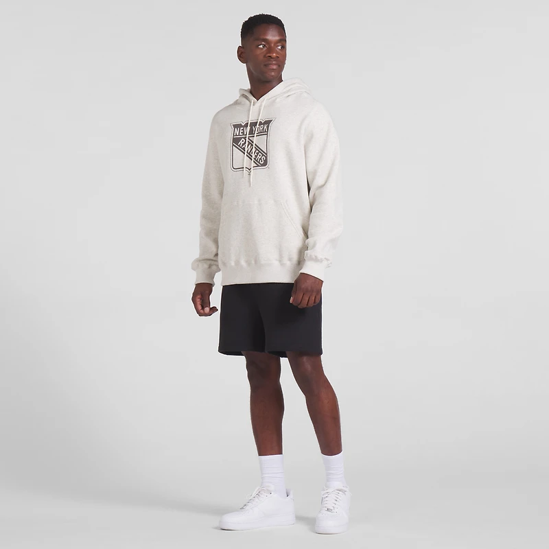 Sweat à capuche enfiler Fanatics Cream New York Rangers fabriqué au Canada pour hommes