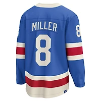 Maillot bleu J.T. Miller des Rangers de New York pour hommes Fanatics Centennial Breakaway