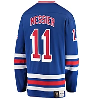 Men's Fanatics Mark Messier Blue New York Rangers Premier Breakaway Retired Player Jersey