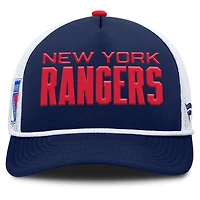 Men's Fanatics Navy/White New York Rangers Authentic Pro Rink A-Frame Adjustable Hat