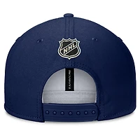 Casquette Snapback authentique Pro Alternate Jersey des Rangers de New York pour hommes Fanatics bleu marine