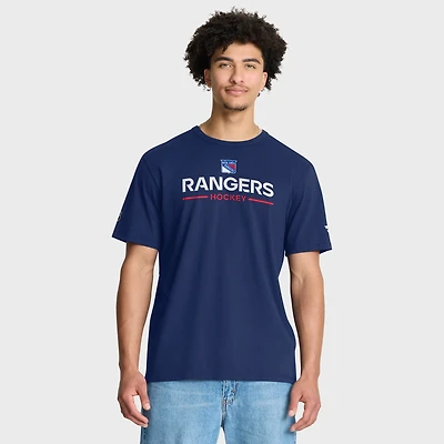Men's Fanatics Navy New York Rangers Authentic Pro Primary T-Shirt