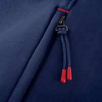 Veste zippée intégrale Authentic Pro Rink des Rangers de New York pour homme, bleu marine