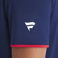 Men's Fanatics Navy New York Rangers Authentic Pro Rink Raglan Polo