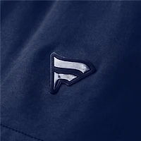 Men's Fanatics Navy New York Rangers Authentic Pro Road Short Sleeve Hoodie