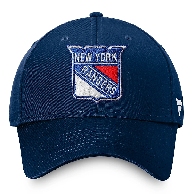 Men's Fanatics Navy New York Rangers Core Adjustable Hat