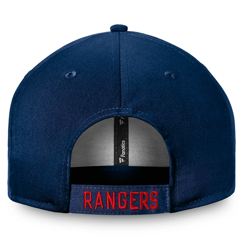Men's Fanatics Navy New York Rangers Core Adjustable Hat
