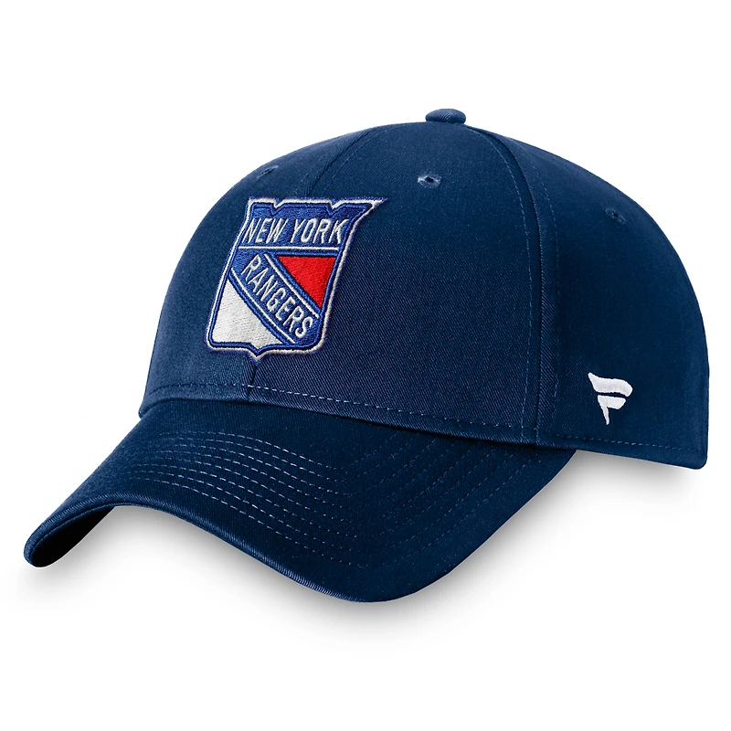 Men's Fanatics Navy New York Rangers Core Adjustable Hat